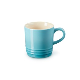 Le Creuset Cappuccino Stoneware Mug Caribbean Teal 200ml