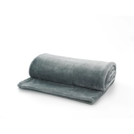 Deyongs Charcoal Cozy Touch Throw 127x152cm