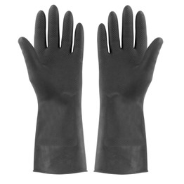 Elliott Rubber Gloves Black Extra Tough